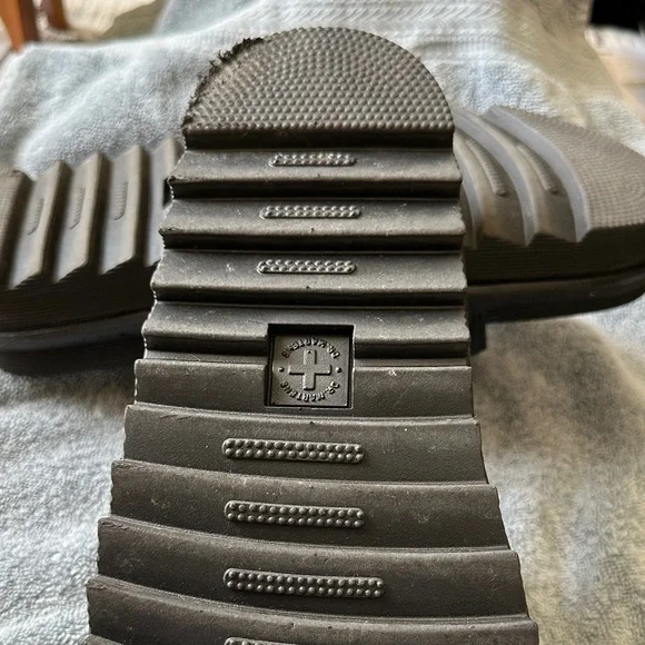 Dr. Martens Black Textured Footwear - Picture 8 of 9